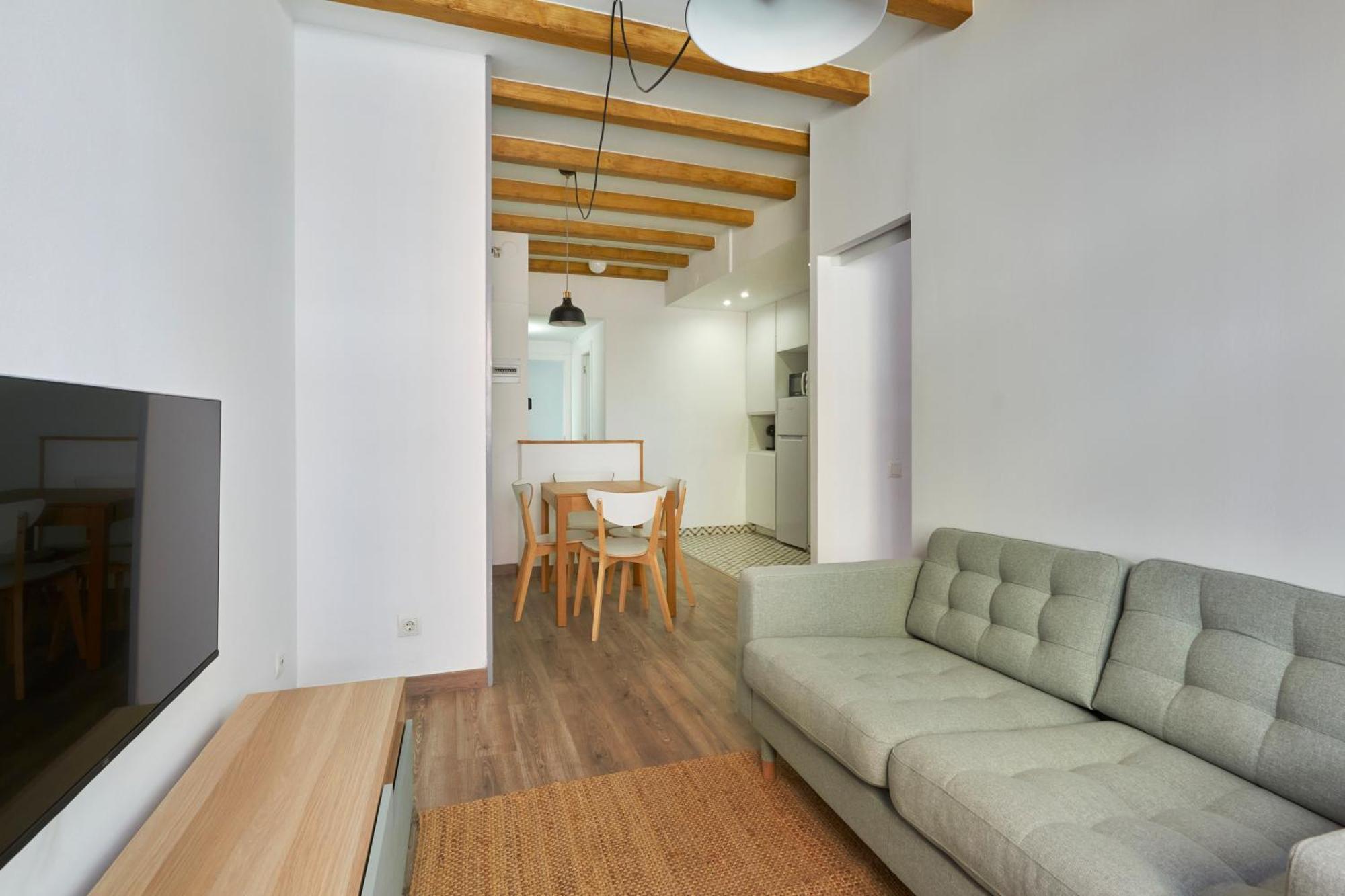 Ol Cute Apartment In Quiet Olivera St Barcelona Bagian luar foto