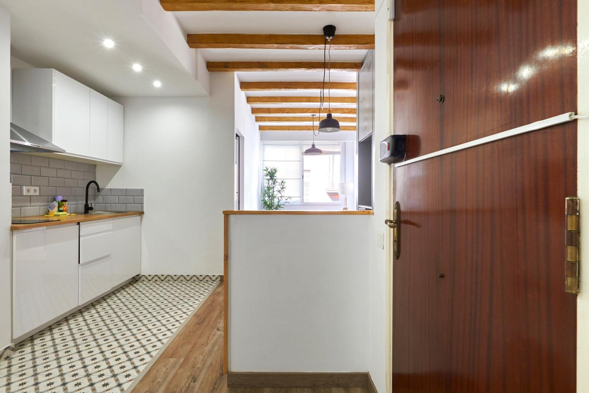 Ol Cute Apartment In Quiet Olivera St Barcelona Bagian luar foto