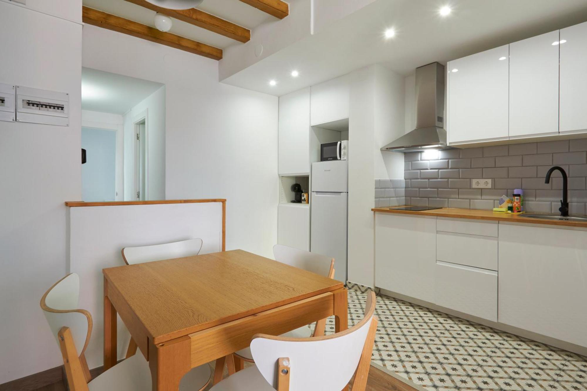 Ol Cute Apartment In Quiet Olivera St Barcelona Bagian luar foto