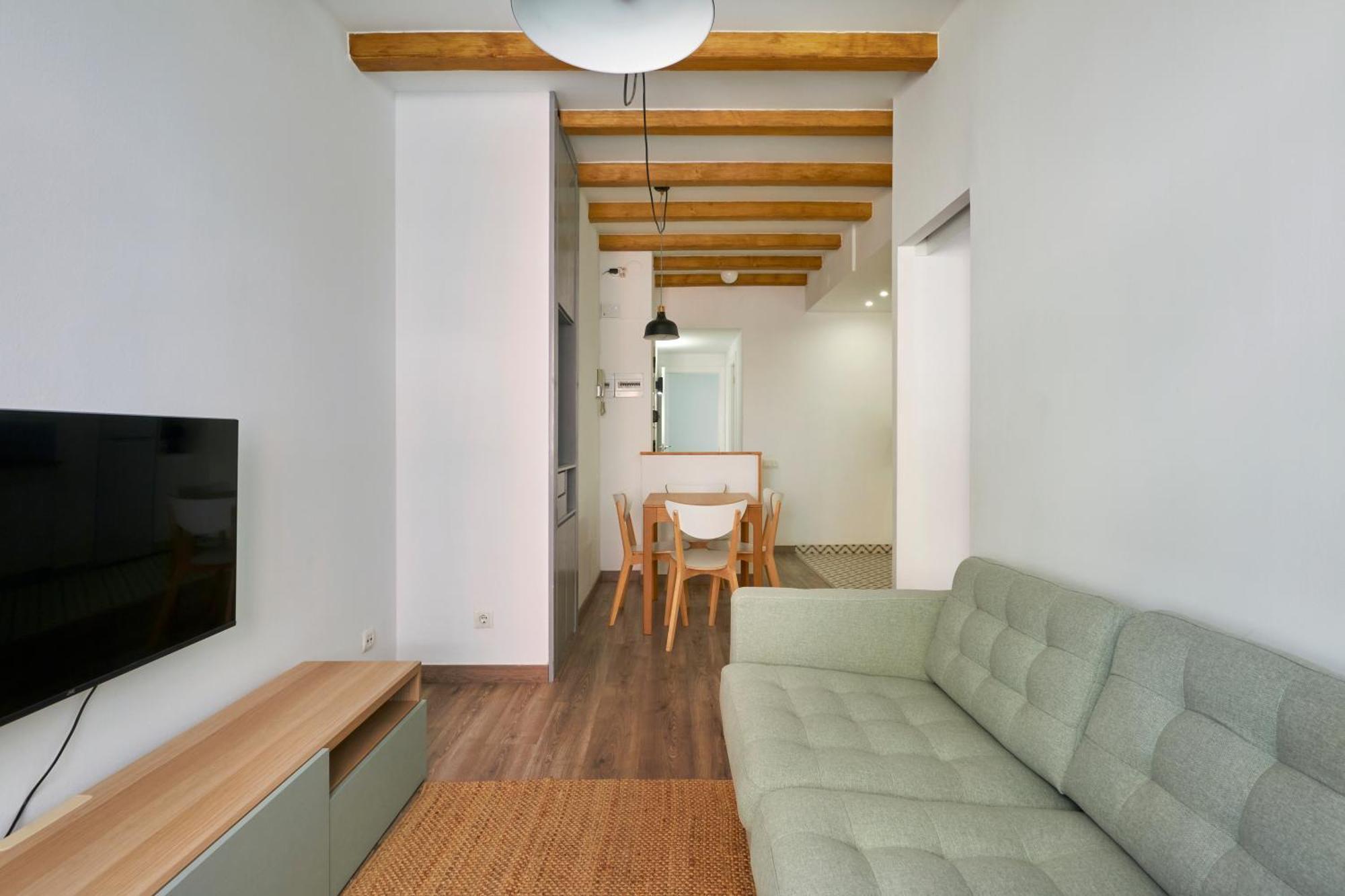 Ol Cute Apartment In Quiet Olivera St Barcelona Bagian luar foto