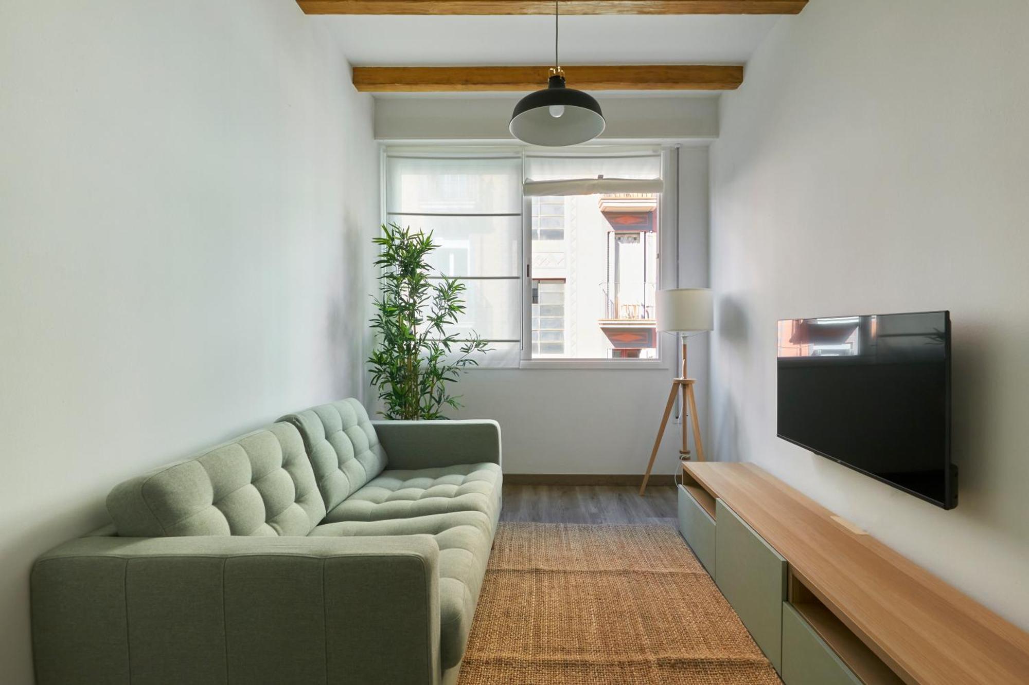 Ol Cute Apartment In Quiet Olivera St Barcelona Bagian luar foto
